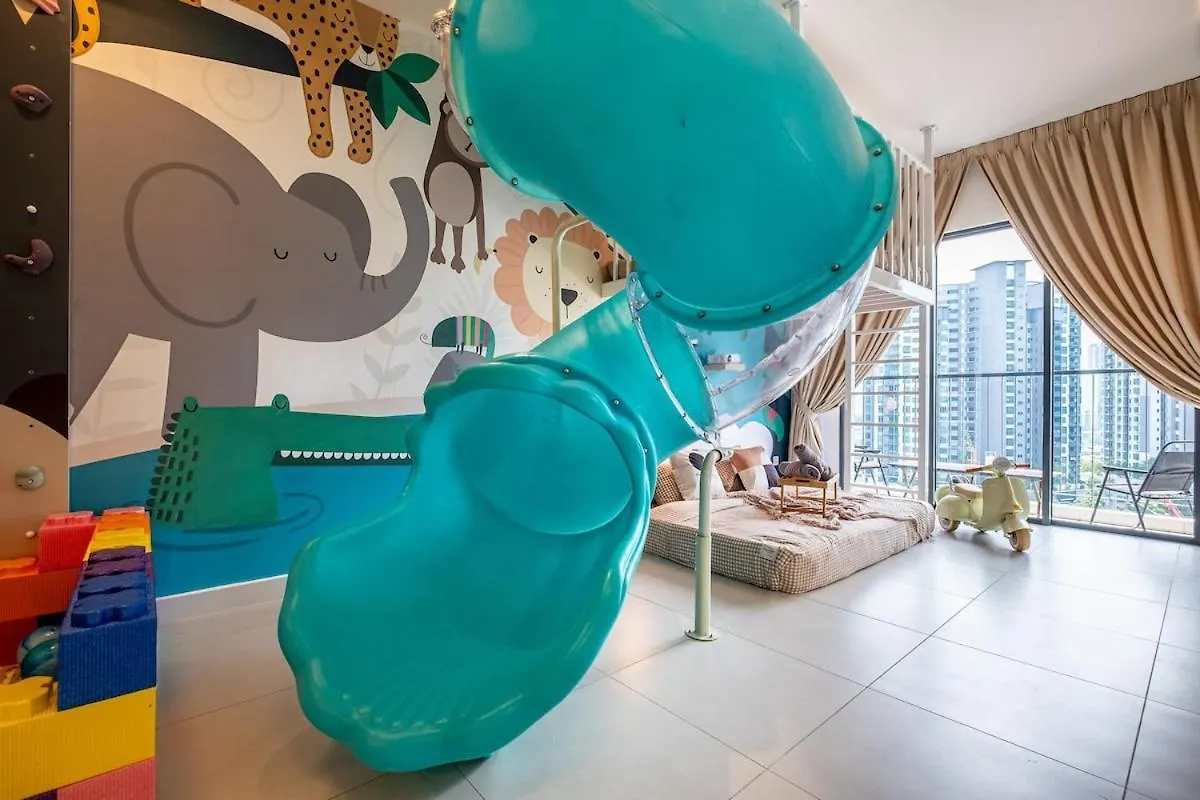 Kl No1 Kids Slides W Climbing Wall Kids Friendly Kuala Lumpur Apartment