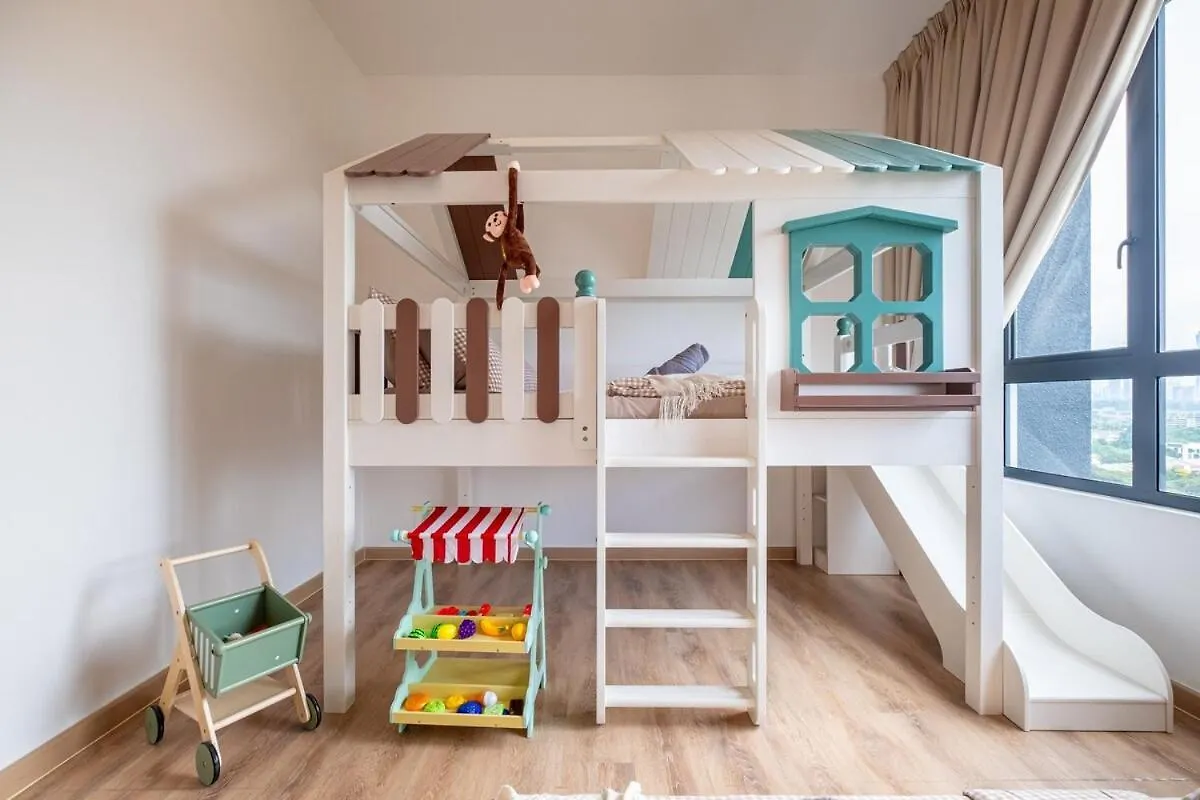 Kl No1 Kids Slides W Climbing Wall Kids Friendly Kuala Lumpur Apartment
