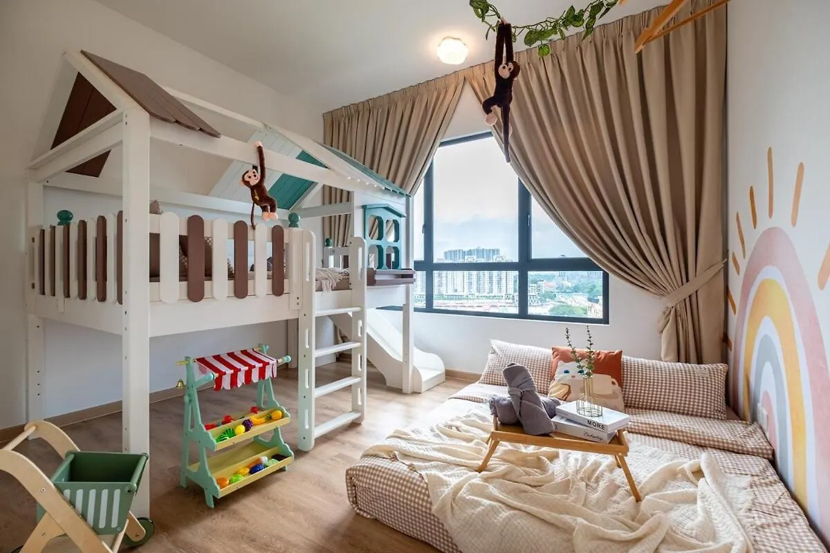 Apartment Kl No1 Kids Slides W Climbing Wall Kids Friendly Kuala Lumpur Malaysia